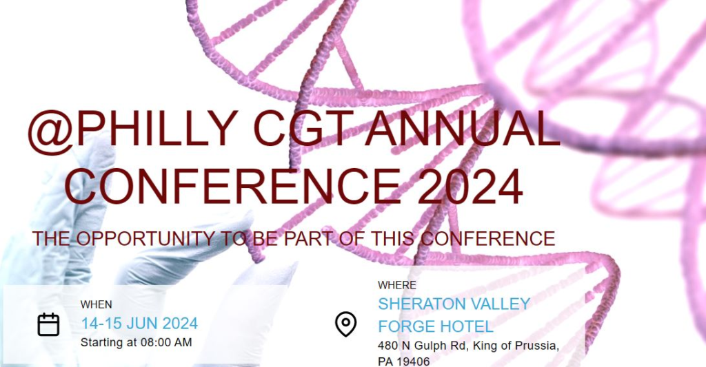 SAPA-GP 2024 Cell & Gene Therapy Conference flyer