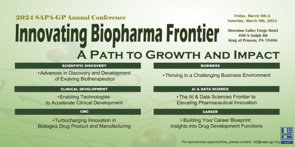 SAPA-GP 2024 Annual Conference flyer