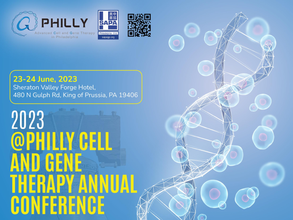 2nd Annual @Philly Cell & Gene Therapy Conference flyer
