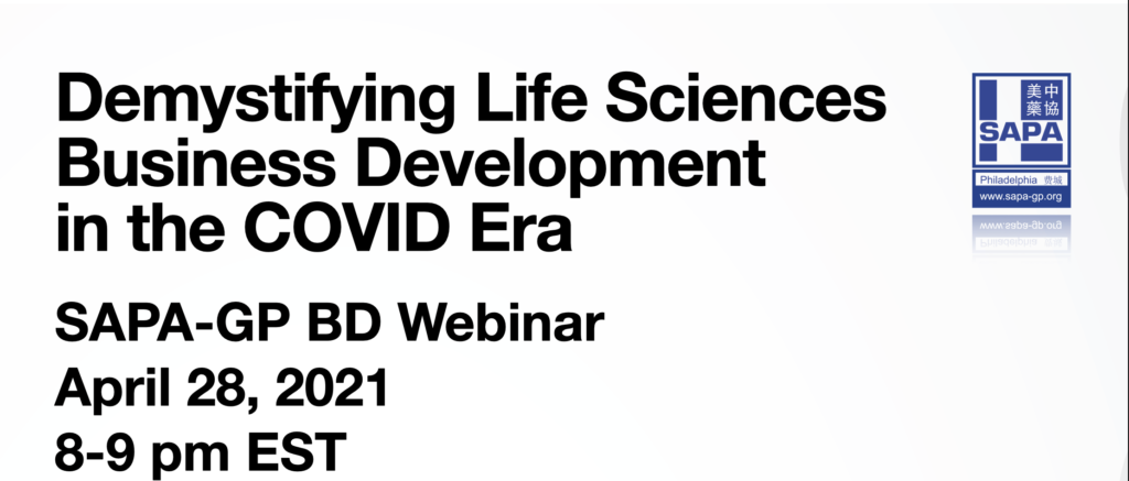 Demystifying Life Sciences Business Development in the COVID Era flyer