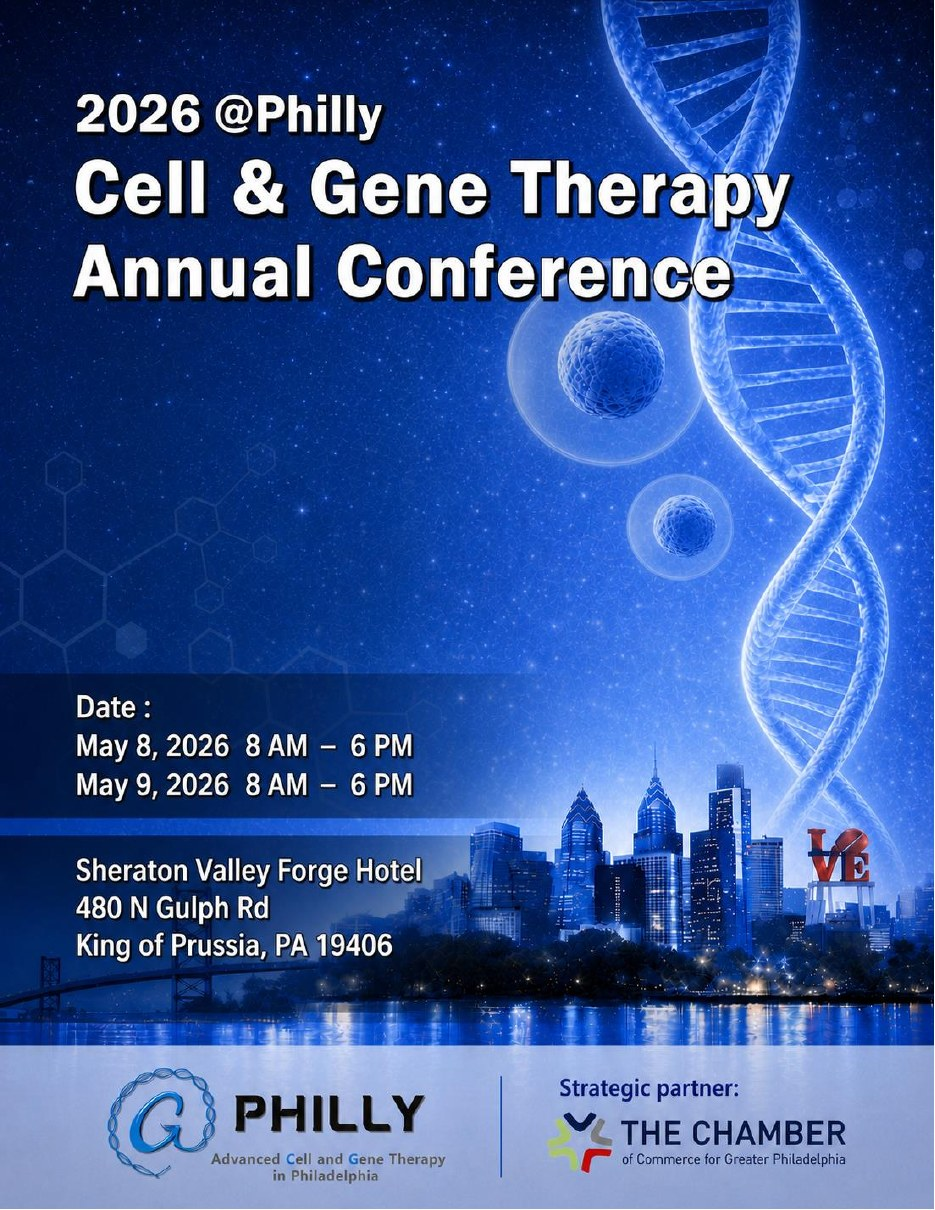 2026 @Philly Cell & Gene Therapy Annual Conference brochure cover